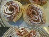 A picture of 🌷🍎 Apple Roses Puff Pastry🍎🌷.