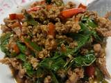 รูปของ กระเพราไก่สับ