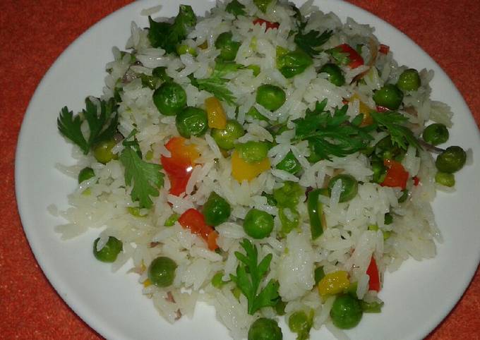 A picture of Vegetable rice # vegetable contest.