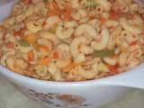 A picture of Vegetable macaroni.