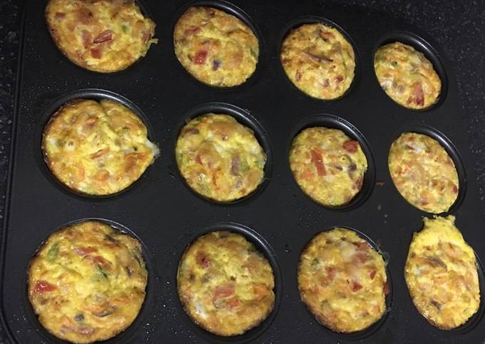 A picture of Easy veggie eggs#weekly jikoni challenge.