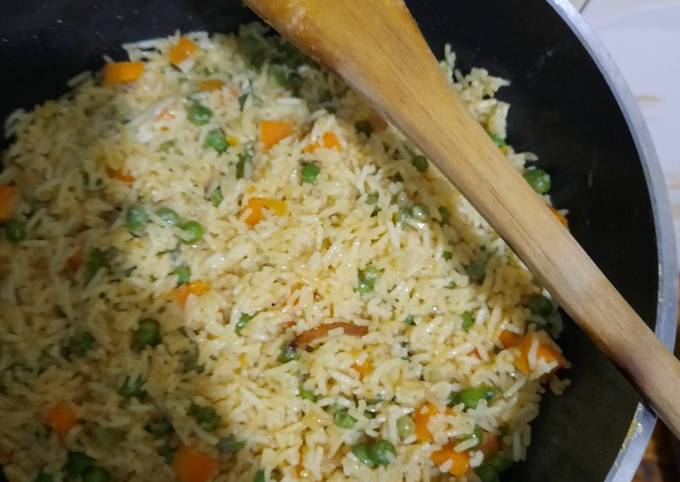 A picture of Vegetables Rice.