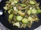 A picture of Celine vegetable fry.