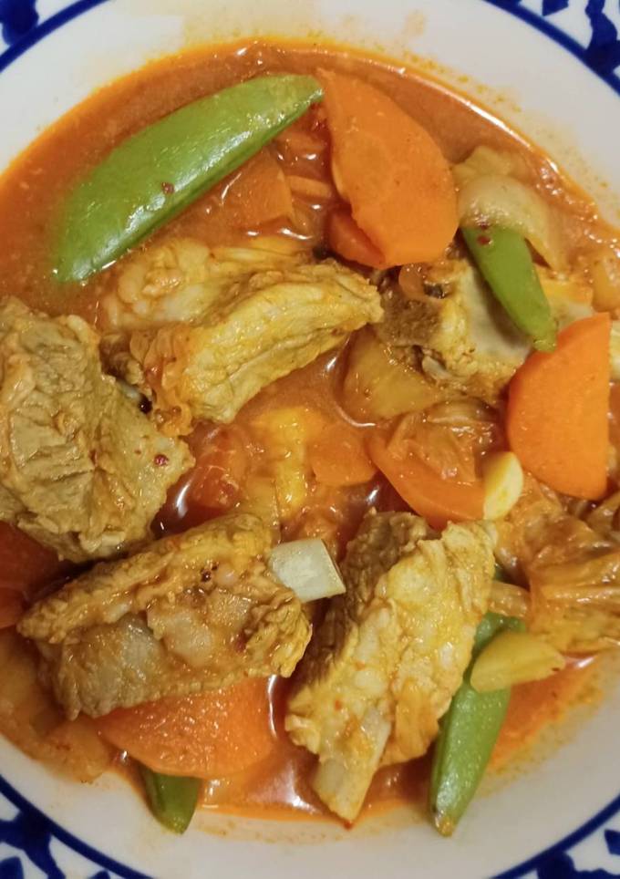 รูปของ ซุปกิมจิซี่โครงหมู