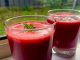 A picture of Beetroot juice.