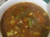 A picture of Rosemary Vegetable Beef Soup.