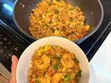 A picture of Hibachi Shrimp Fried Rice.