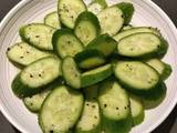 A picture of Simple Cucumber Salad.