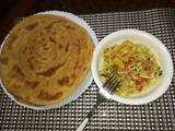 A picture of Cabbage Capsicum stir fry.