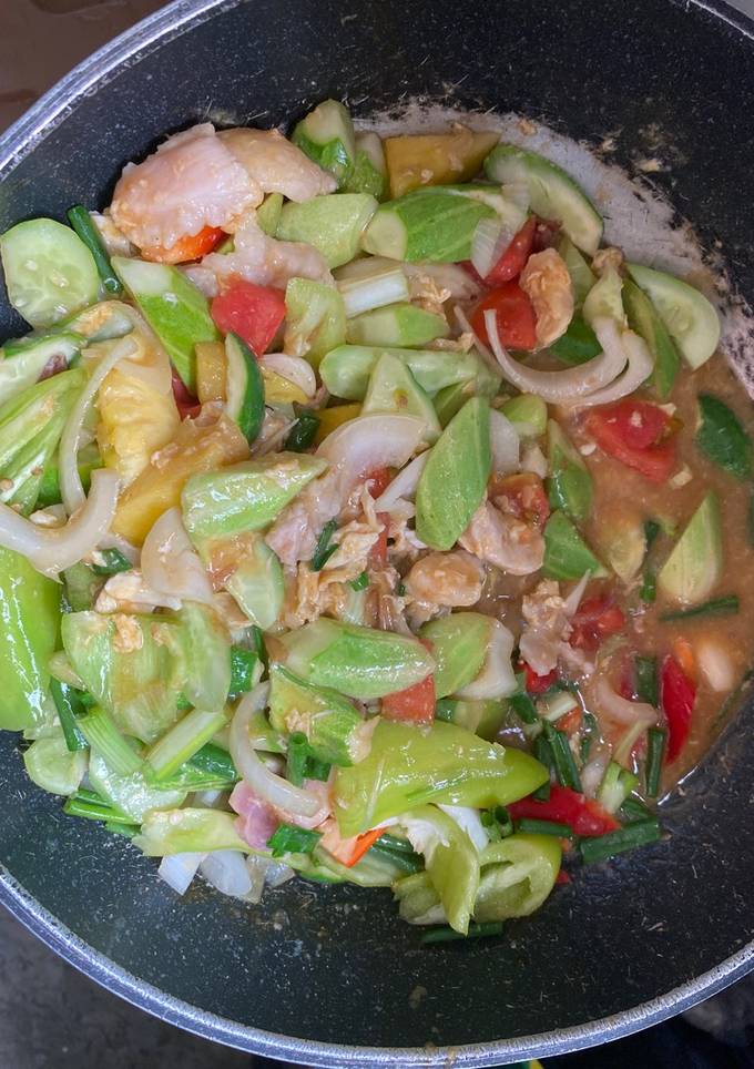 รูปของ ผัดผักเปรี้ยวหวาน
