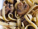 A picture of Herby Pasta and Mushroom for One.