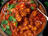 A picture of Madras chicken.