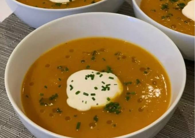 A picture of Butternut Squash Soup.