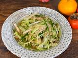 A picture of Japanese Kikuimo (Jerusalem artichoke) Salad.