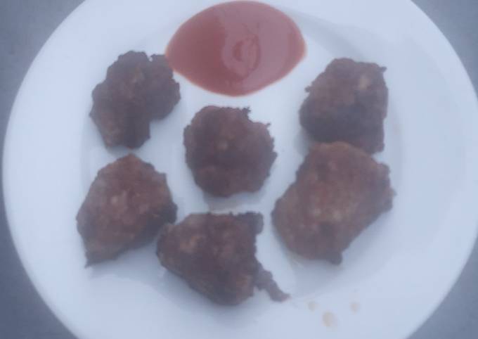 A picture of Beef Pork mince Meatballs.