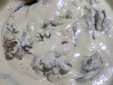 A picture of Creamy beef mushroom.