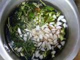 A picture of Vegetable stock.