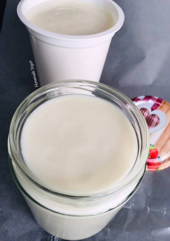 A picture of Homemade Yogurt (Stove-top Method).