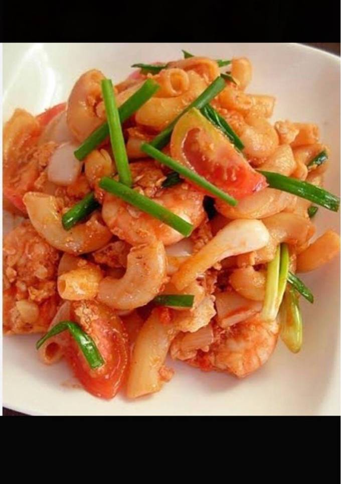 รูปของ มักกะโรนีกุ้ง
