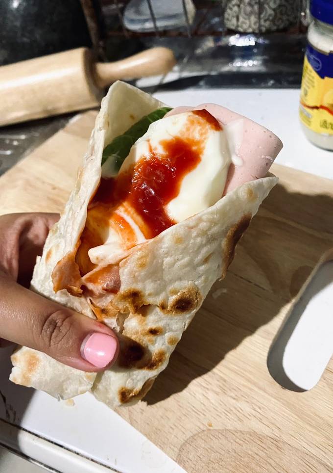 รูปของ แป้งตอติญ่าโฮมเมด สำหรับทำwrap🌯🥬