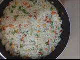 A picture of Vegetable rice/chineese rice #festival_contests_kiambu.