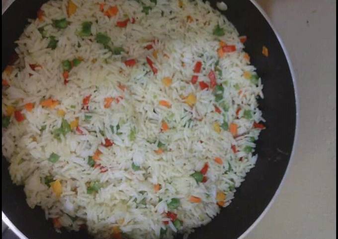 A picture of Vegetable rice/chineese rice #festival_contests_kiambu.