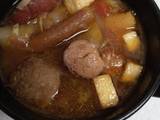 A picture of Beef and Vegetables Soup Instapot.