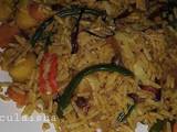 A picture of Vegetables pulao.