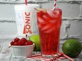 A picture of Homemade Sonic-Inspired Cherry Limeade.