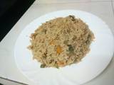 A picture of Vegetable pilau.