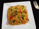 A picture of Chicken and Vegetable Cous Cous.