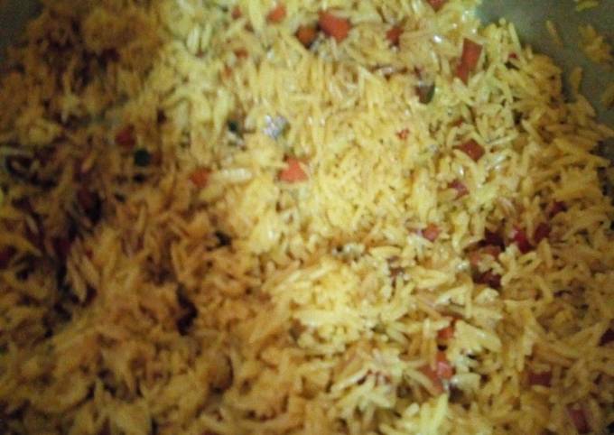 A picture of #4 weeks challenge vegetable rice.