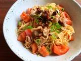 A picture of Gochujang Tomato Angel Hair Pasta (Capellini).