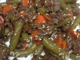 A picture of Guava beef with vegetables.