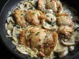 A picture of Chicken in Creamy Mushroom Sauce.