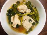 A picture of Chicken & Vegetables in Tamarind Broth >> Filipino Sinampalukan.