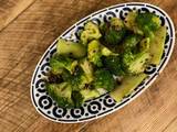 A picture of 🥦Broccoli with salted black soybeans.