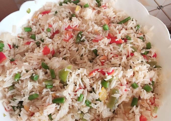 A picture of Vegetable rice.