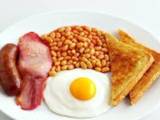 A picture of My best ever English breakfast.