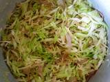 A picture of Onion Cabbage Stir Fry.