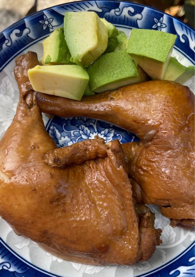 รูปของ ไก่ต้มน้ำปลา (Low carb)🍗