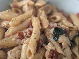 A picture of Marry me Chicken Penne Pasta.