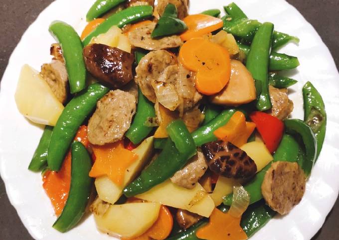 A picture of Sauteed Vegetables.