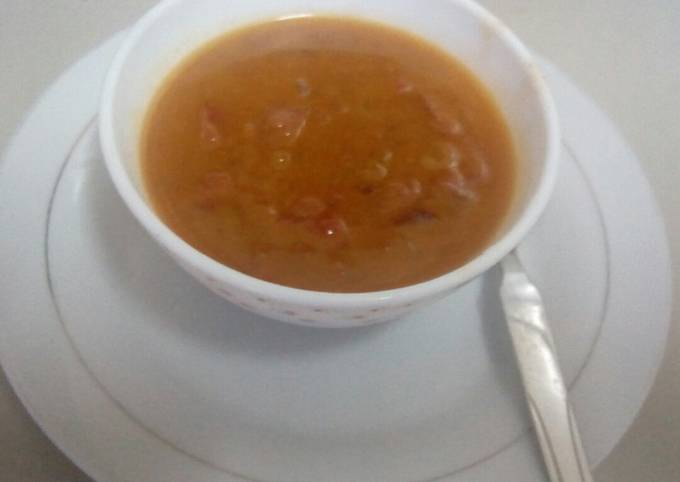 A picture of Tomato soup #4weekschallenge #Authormarathon.