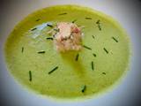 A picture of Cucumber and Lemon Verbena Soup.