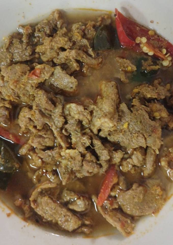 รูปของ แกงเนื้อแบบใต้