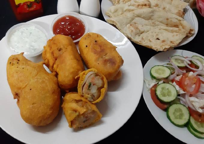 A picture of Mix Vegetables...pakora.