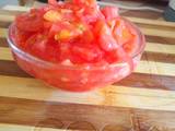 A picture of Blanching Your Tomatoes.