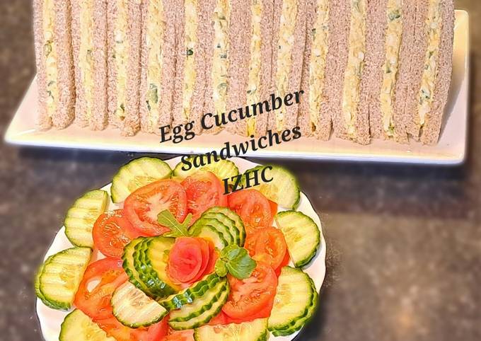 A picture of 🥪Egg Cucumber Sandwiches🥪.