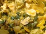 A picture of Vegetable Tortellini Soup.